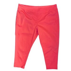 Diana Gilman Coral Pants‎ Stretchy Women's Size 3X